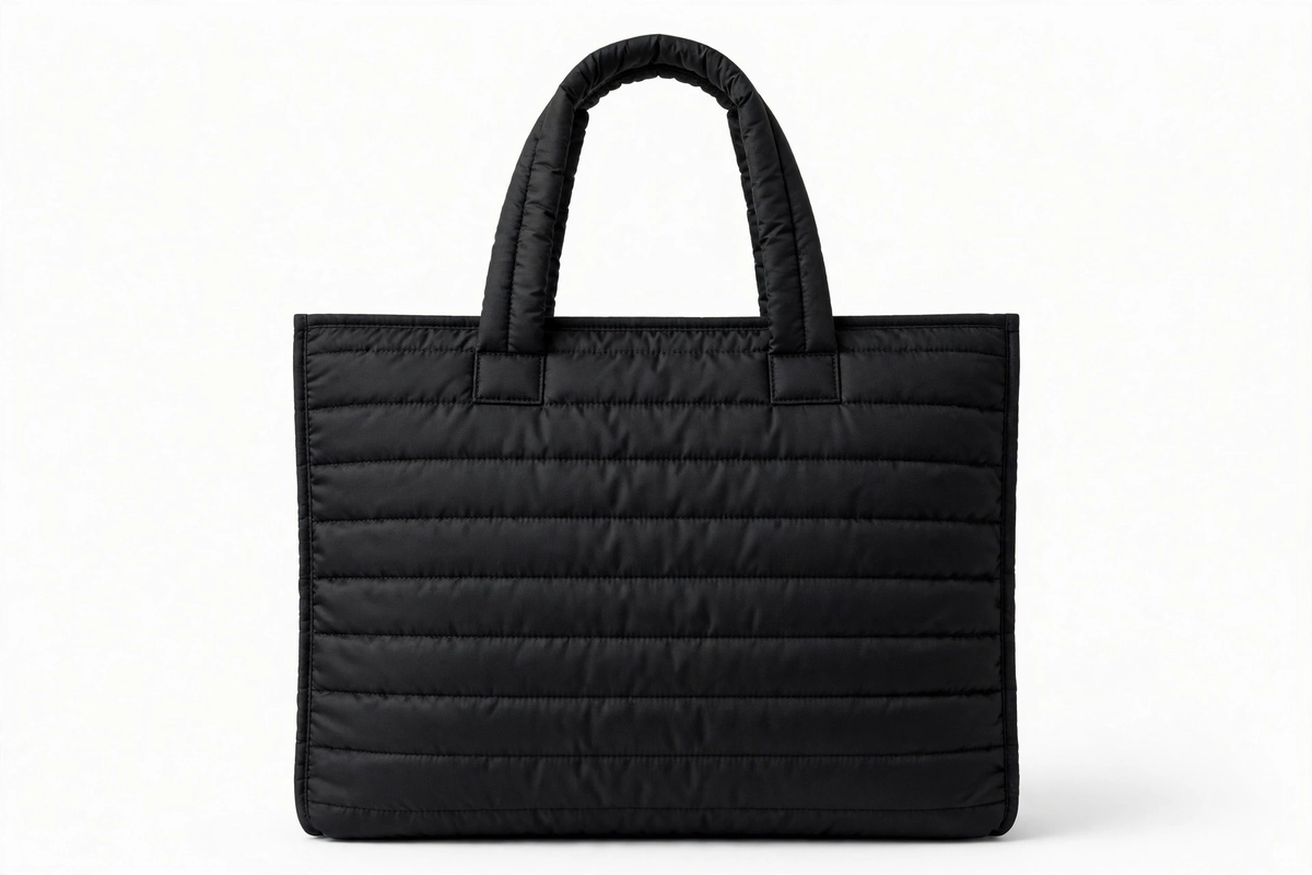 Padded Laptop Tote 15in in Black