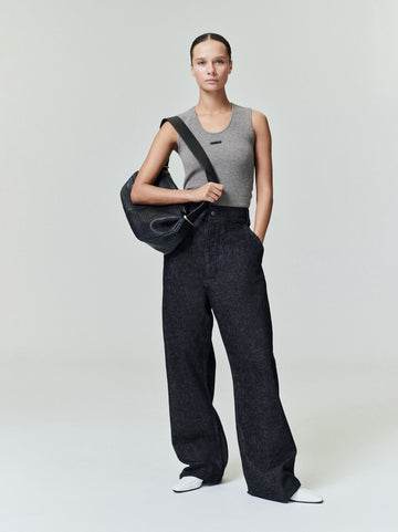 Womens Waffle Tank