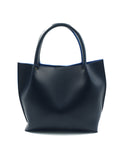 Classic Everyday Tote - navy blue everyday tote bag for women